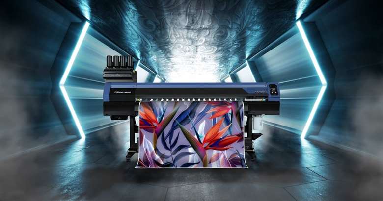 The Mimaki TS100-1600 can print at speeds up to 70sqm/hr